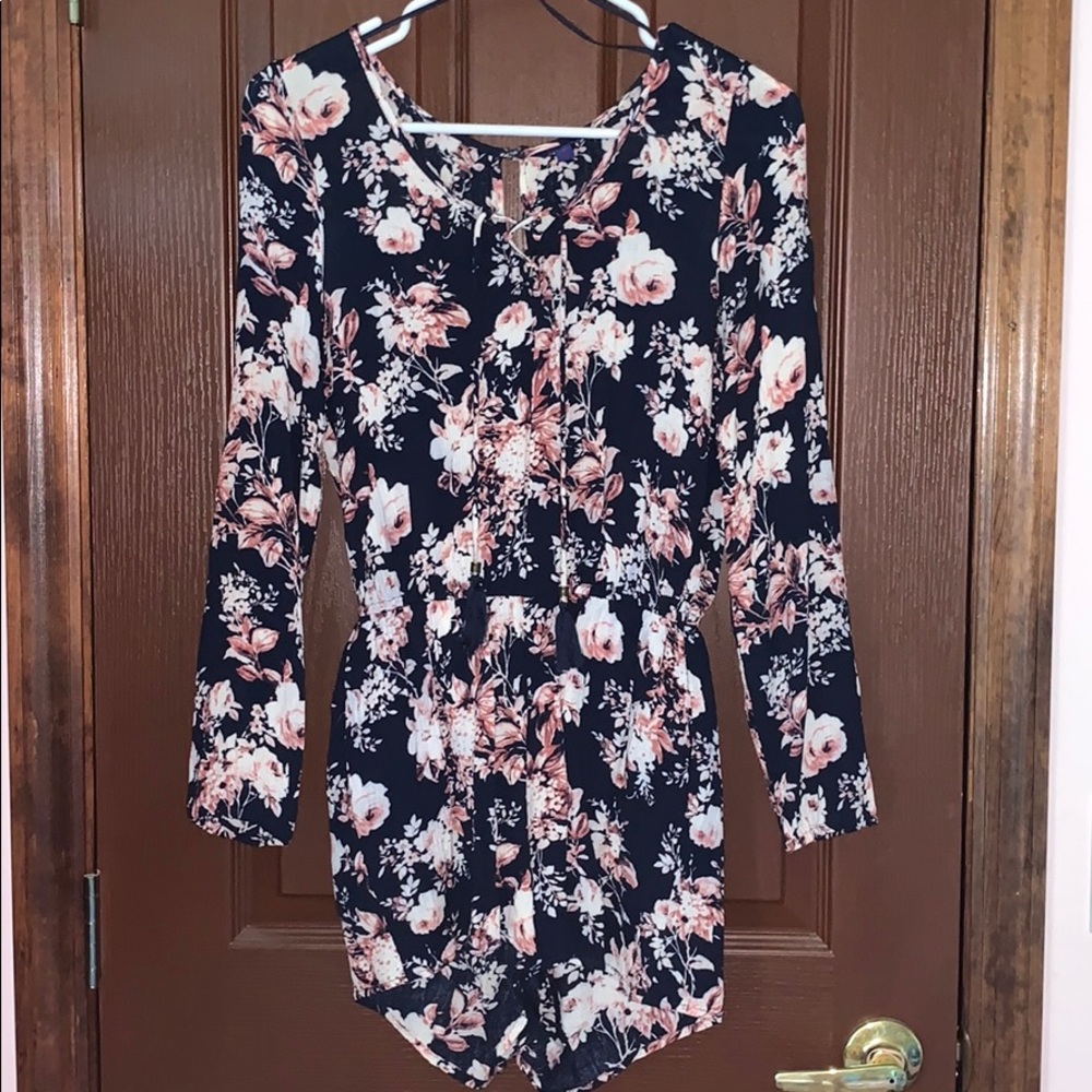 Aeropostale long sleeve romper